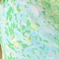 Women's Floral Wrap Midi Dress