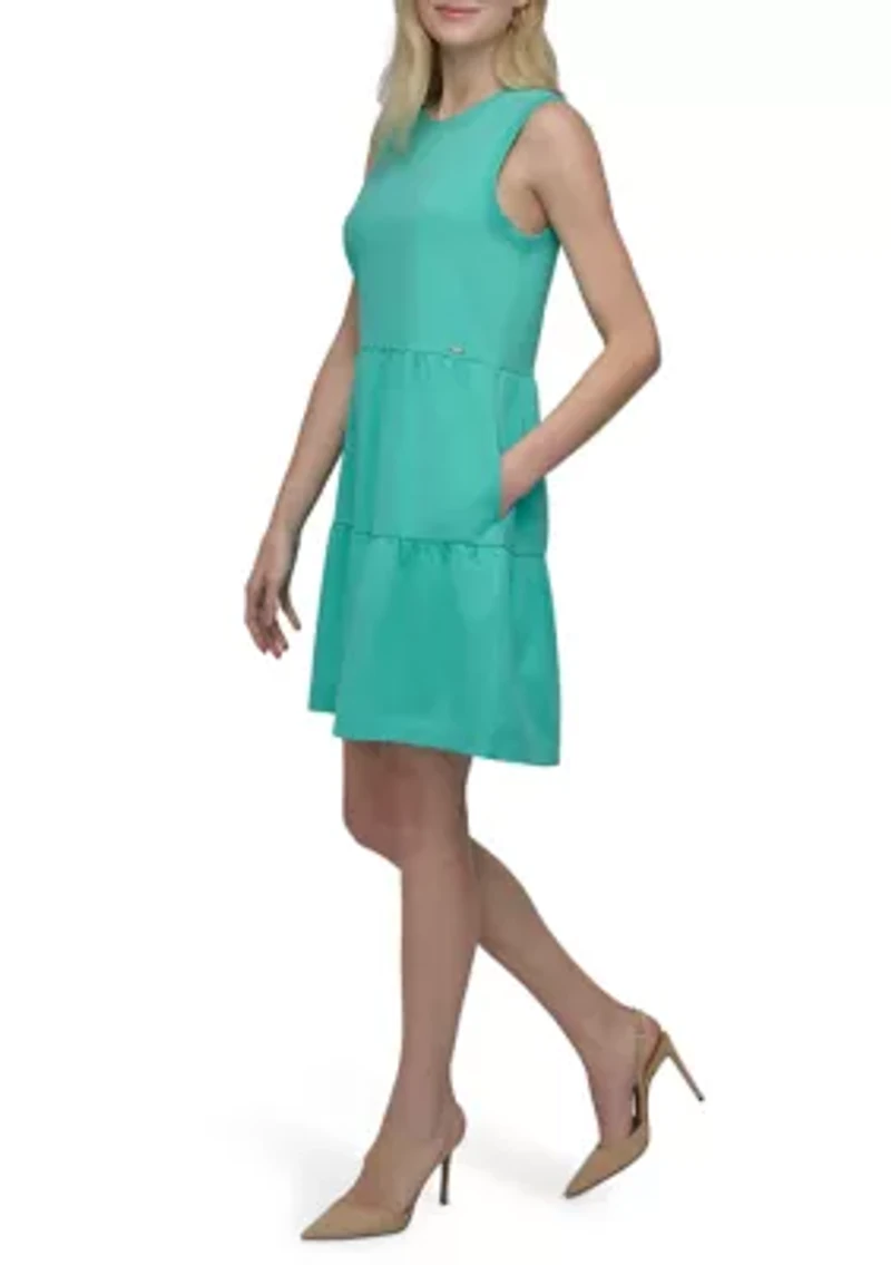 Women's Sleeveless Babydoll Dress
