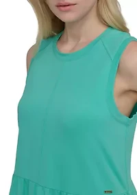 Women's Sleeveless Babydoll Dress