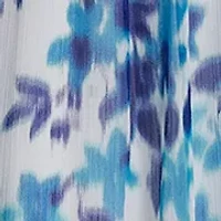 Women's Flutter Sleeve Floral Maxi Dress