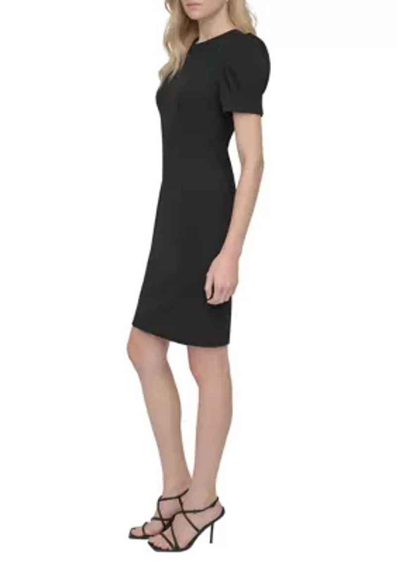 Women's Scuba Shift Dress