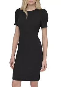 Women's Scuba Shift Dress
