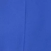 Women's Short Sleeve Scuba Midi Dress