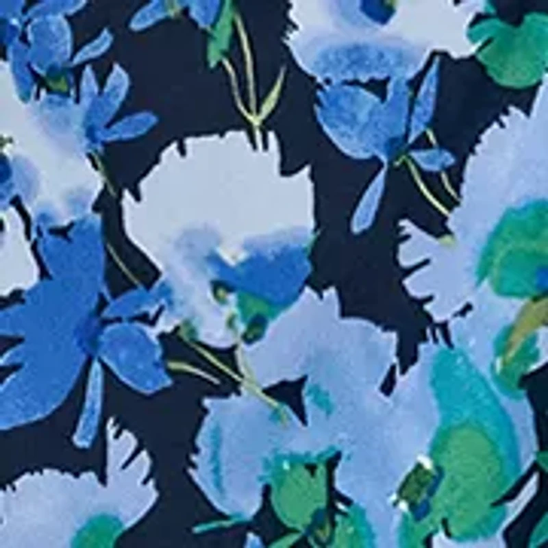 Women's Long Sleeve Printed Sheath Dress