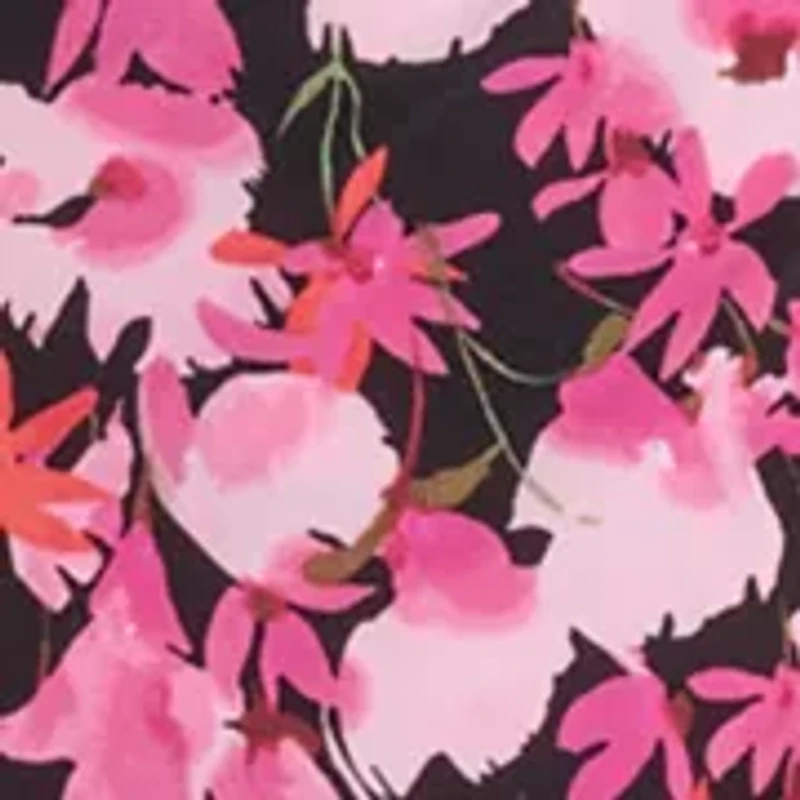 Women's Long Sleeve Printed Sheath Dress