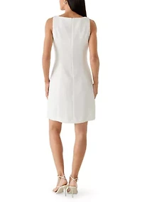Women's Sleeveless Linen Dress