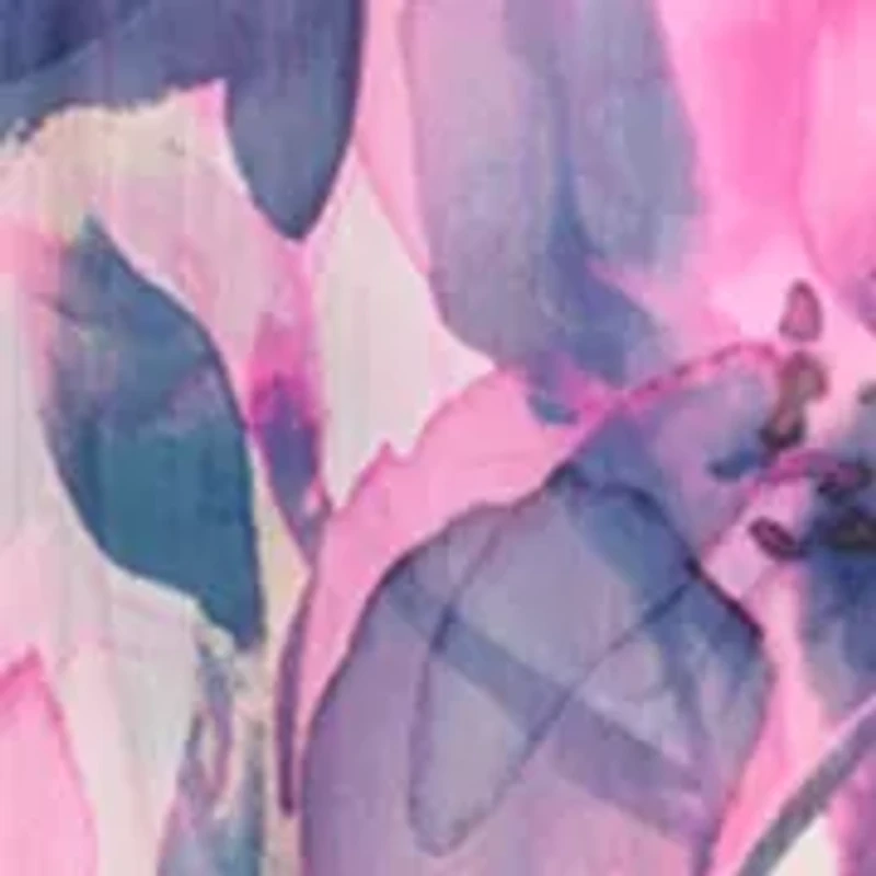 Plus Floral Printed Wrap Dress