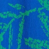 Plus Sleeveless V-Neck Tie Waist Dress