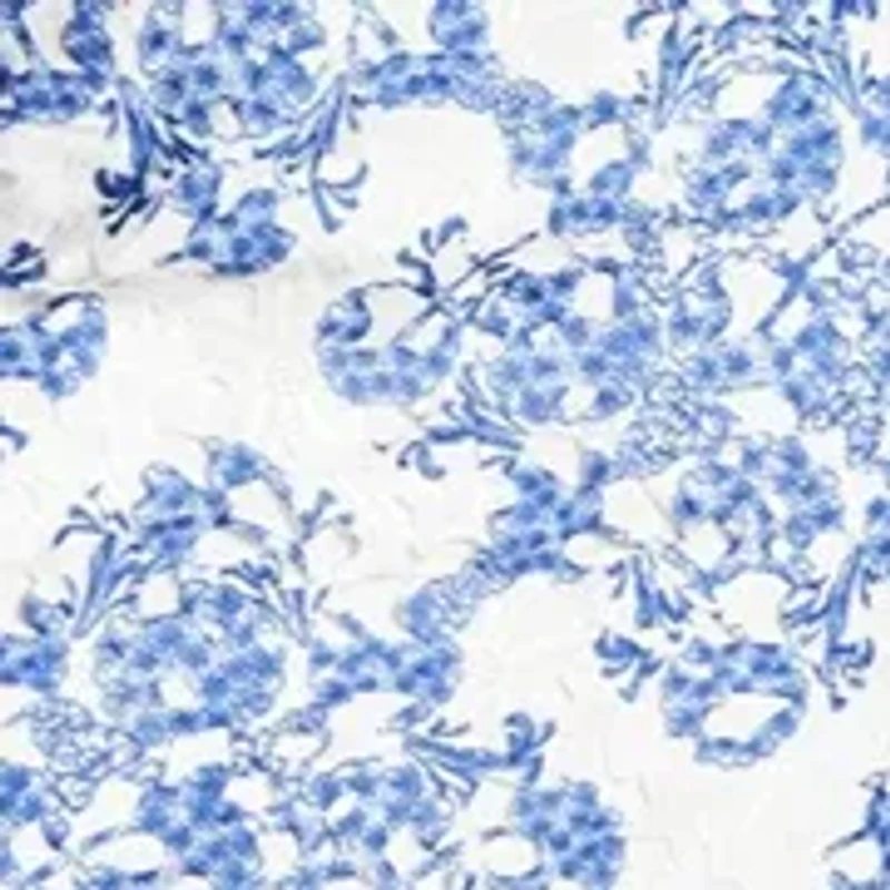 Étoile Printed Lace Sheath Dress