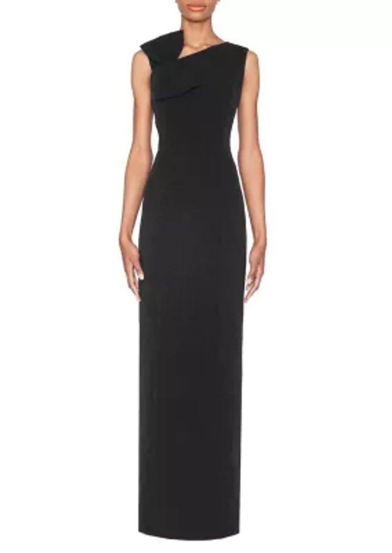Sleeveless Bow Detail Gown