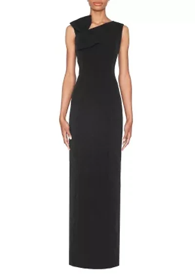 Sleeveless Bow Detail Gown