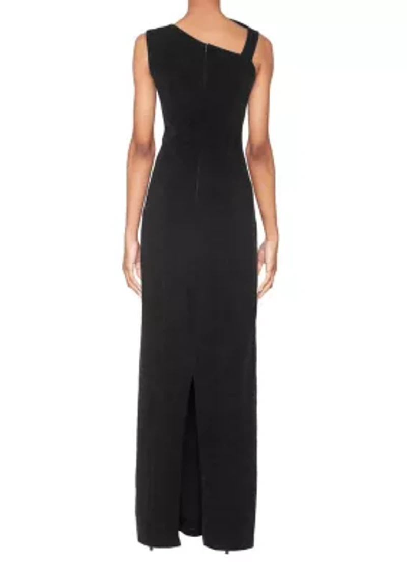 Sleeveless Bow Detail Gown