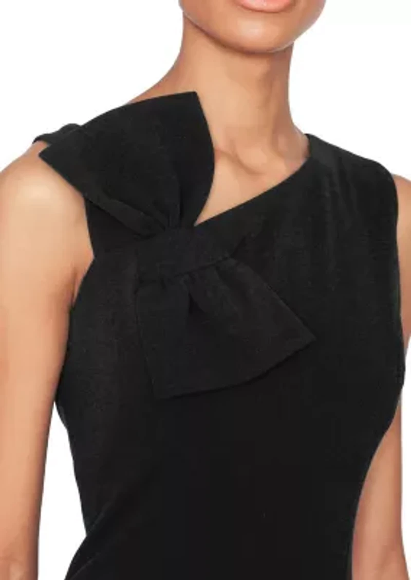 Sleeveless Bow Detail Gown