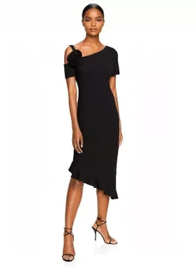 Floral Asymmetric Dress
