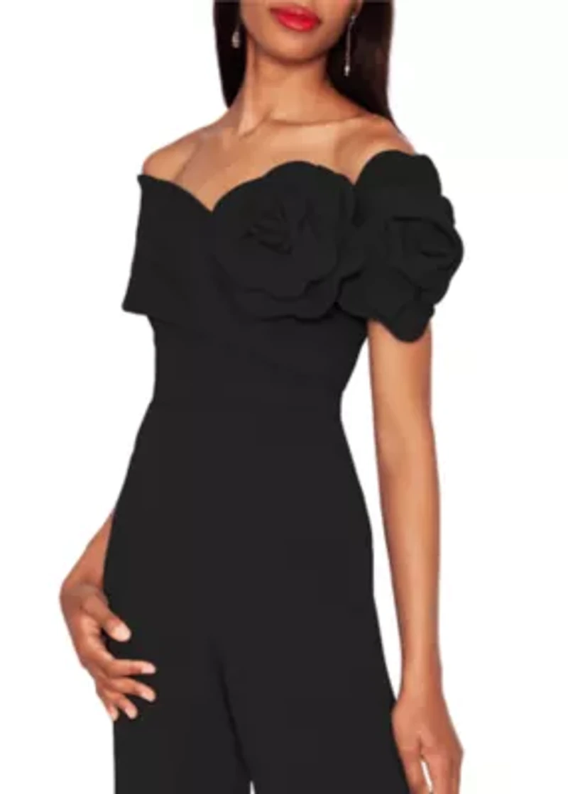 Floral Off The Shoulder Jumpsuit