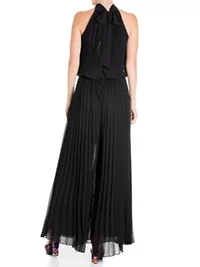 Wild Orchid Pleat Jumpsuit