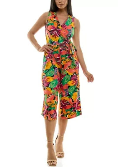 All Over Wrap Jumpsuit