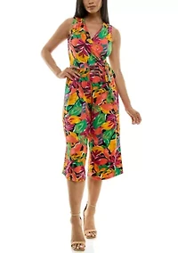 All Over Wrap Jumpsuit