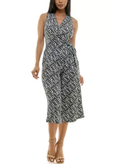 All Over Wrap Jumpsuit