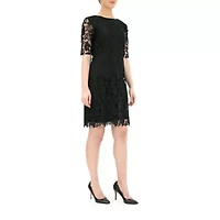 Floral Lace Cocktail Dress