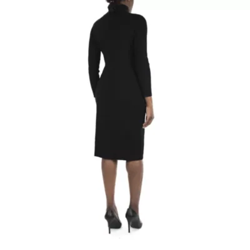 Ribbed Midi Sweater Dress