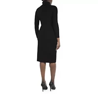 Ribbed Midi Sweater Dress