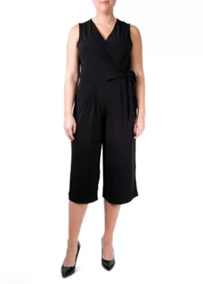 Wrap Coulotte Jumpsuit