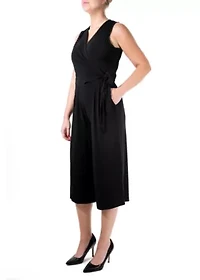 Wrap Coulotte Jumpsuit