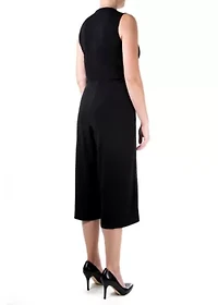 Wrap Coulotte Jumpsuit