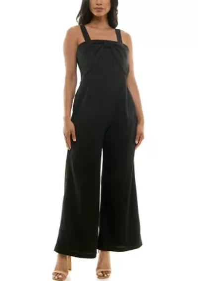 Large Bow Jumpsuit