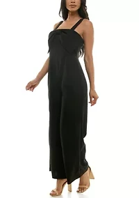 Large Bow Jumpsuit