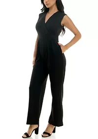 Surplice Jumpsuit