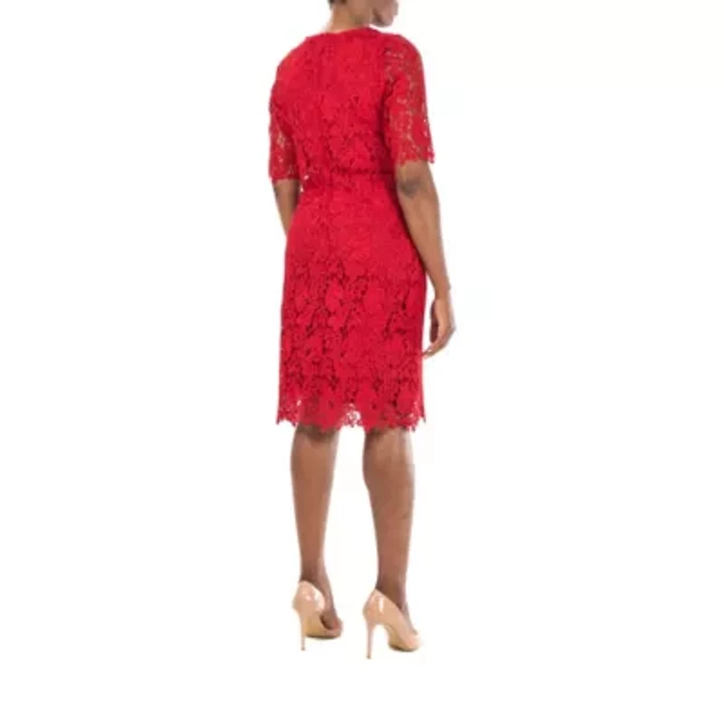 Lace Sheath Dress
