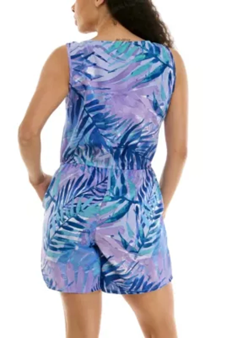 Button Front Romper