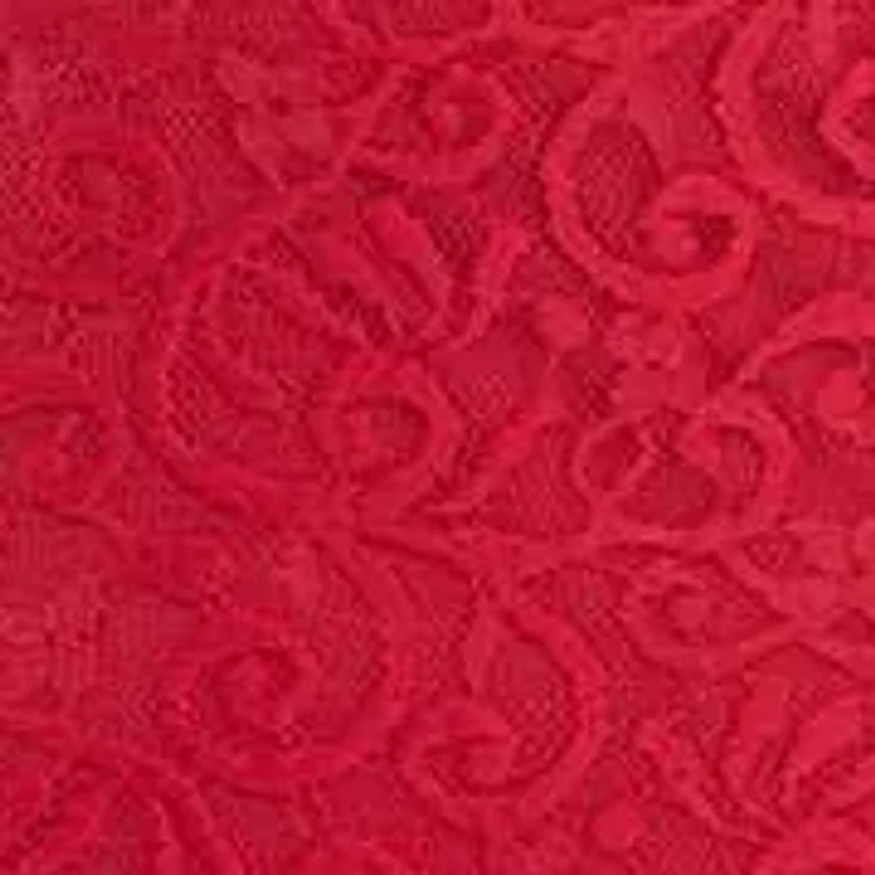 Flutter Square Neck Lace Dress