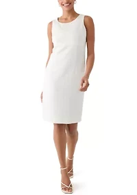 Collarless Topper & Empire Seam Dress