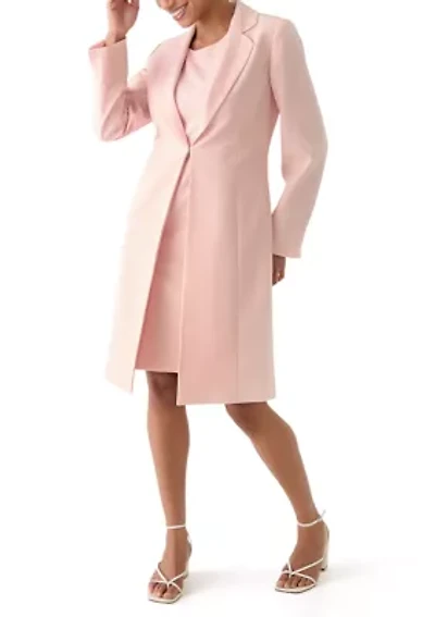 Topper Jacket & Sheath Dress Suit