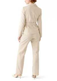 2 BTTN SAFARI JCKT & FLY FRONT PNT