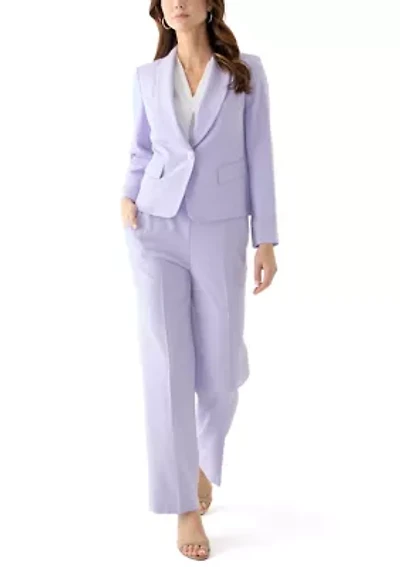 1 BTTN SHAWL COLLAR JCKT & PULL ON PNT