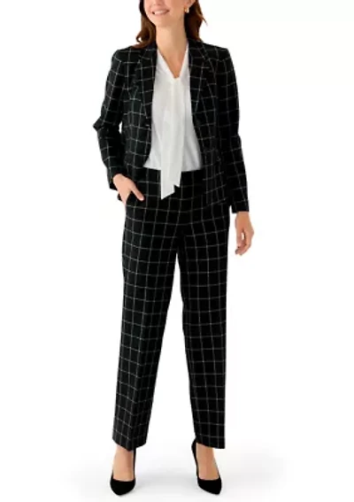 Two Button Jacket & Fly Front Pant