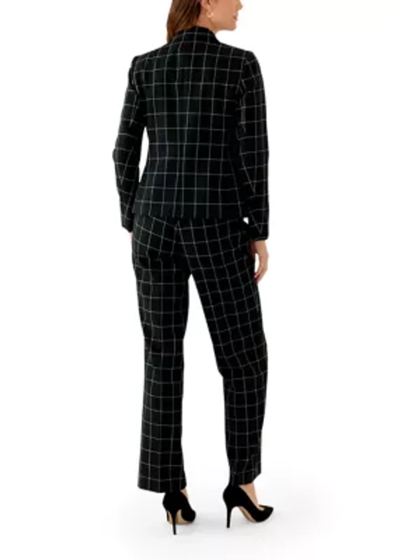 Two Button Jacket & Fly Front Pant