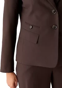 Four Pocket Jacket & Wide Leg Pant