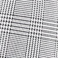 Houndstooth Plaid Framed Trench & Wide Leg Pant