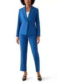 One Button Jacket & Slim Pant