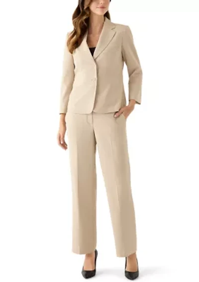 Two Button Inset Waist Jacket & Trouser Pant