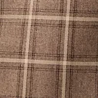 Plaid Trench & Wide Leg Pant