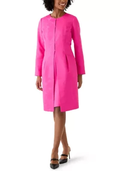 Jacquard Topper & Sheath Dress