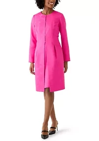 Jacquard Topper & Sheath Dress