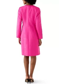 Jacquard Topper & Sheath Dress