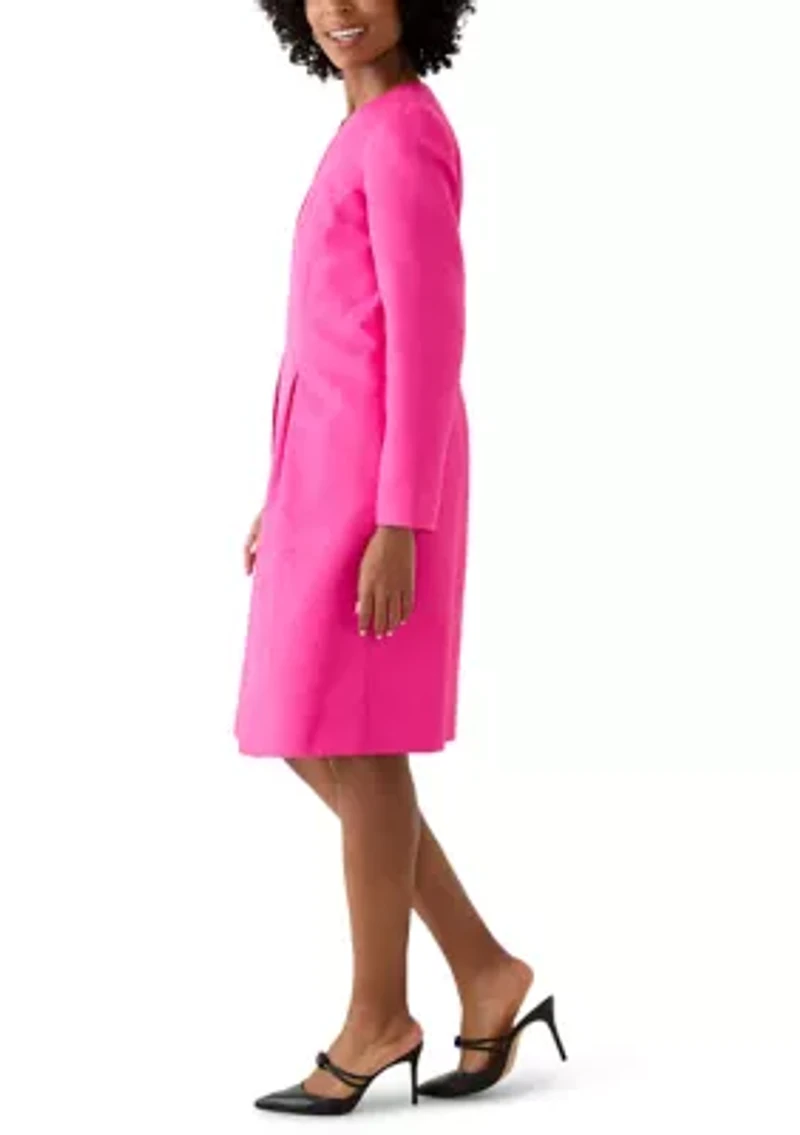 Jacquard Topper & Sheath Dress